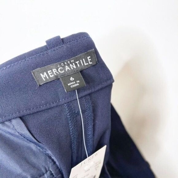 J. CREW Blue Classic Work Trouser - Picture 8 of 9